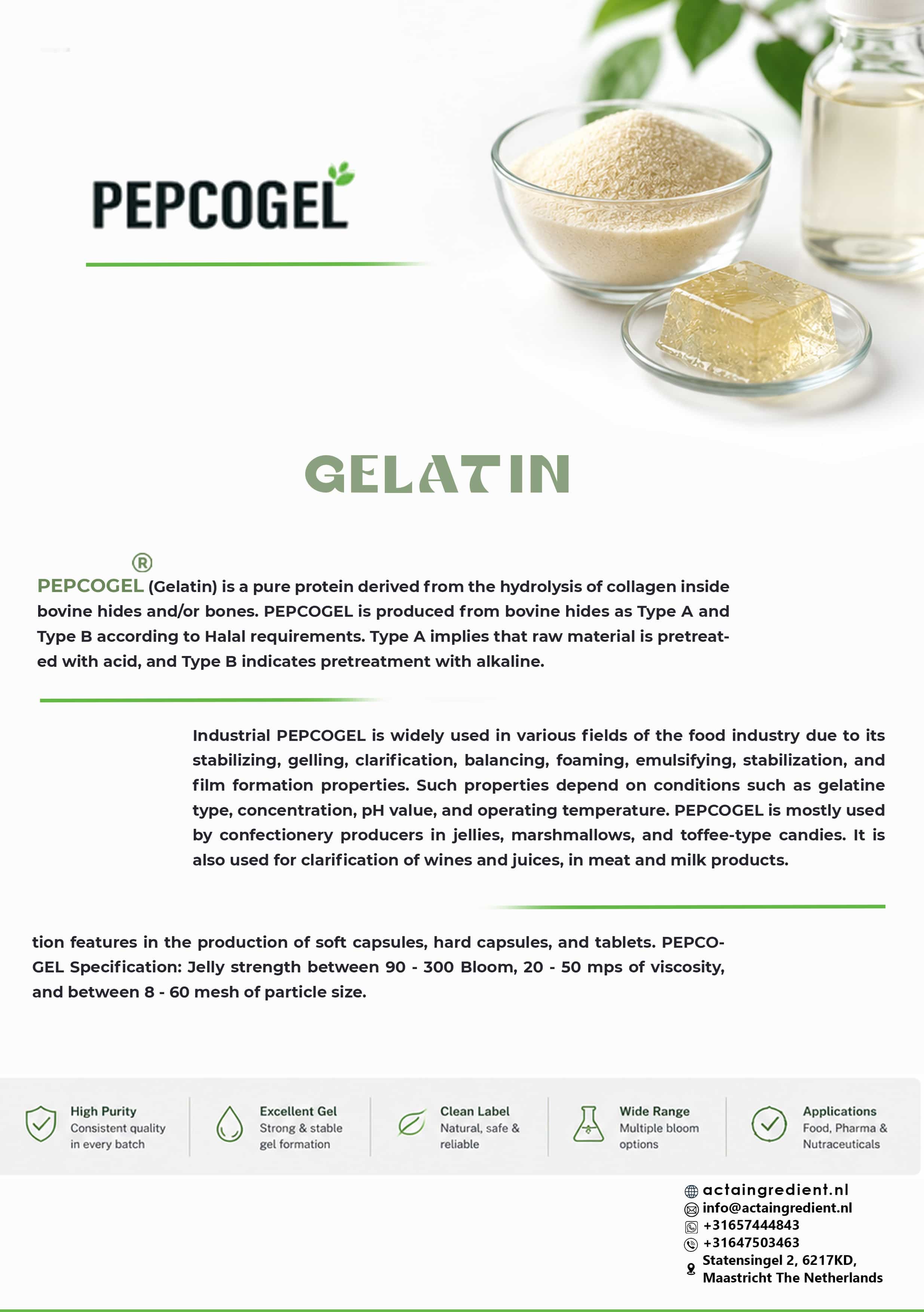 ACTA Ingredient catalog — page 3