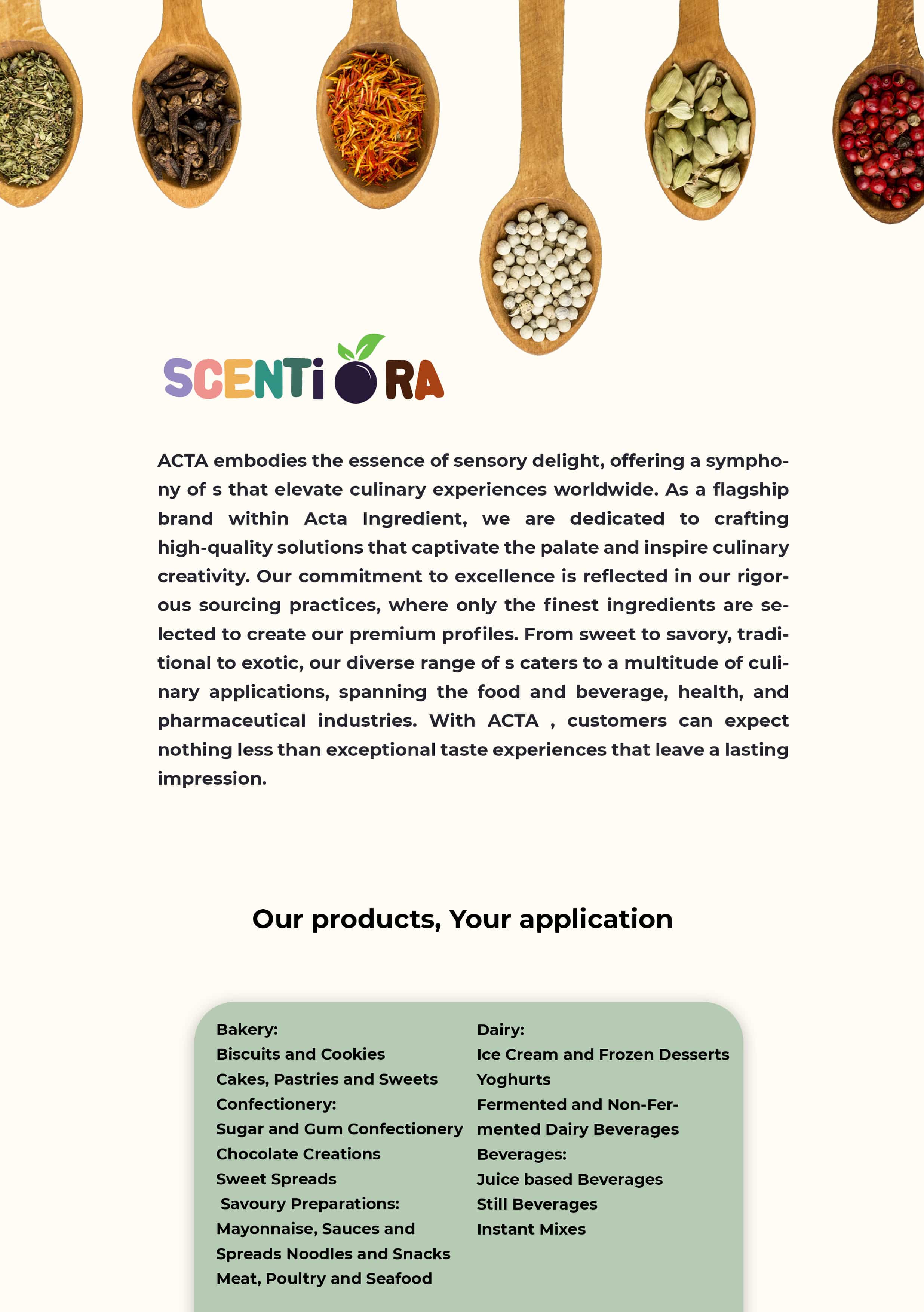 ACTA Ingredient catalog — page 7