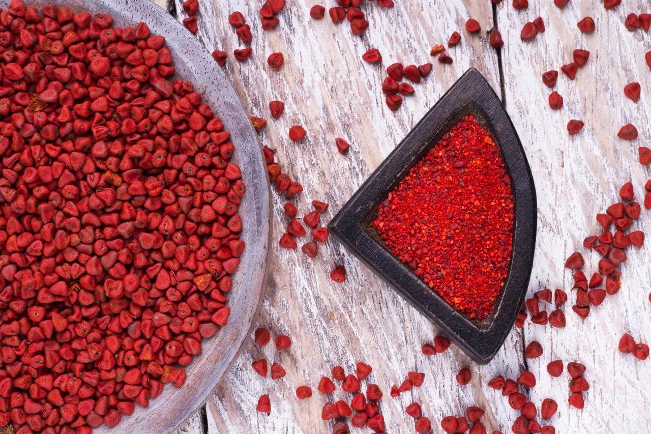 Annatto in food products